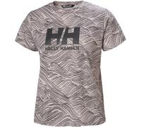 HELLY HANSEN W Hh Logo T-shirt Graphic 2.0 - Mujer - Negro / Marrón - talla XS- modelo 2024