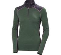 HELLY HANSEN W Lifa Merino Midw 1/2 Zip - Mujer - Verde - talla L- modelo 2026