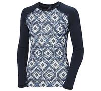 Helly Hansen W LIFA Merino Midw Gra Crew Chaqueta de Capa Base Mujer (Pack de 1)