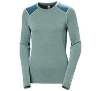 Helly Hansen W LIFA Merino Midweight Crew Chaqueta Baselayer, 489 Cactus, XL para Mujer