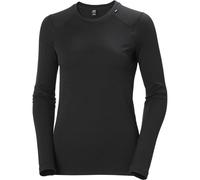 HELLY HANSEN W Lifa Merino Midweight Crew - Mujer - Negro - talla L- modelo 2027