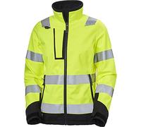 HELLY HANSEN W LUNA HI VIS SOFTSHELL JACKET Color: 369 YELLOW Talla: L