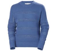 Helly Hansen W Pier Suéter Pointelle, Azurita, L Mujer