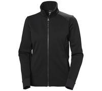 Helly-Hansen W Tech - Abrigo de capa intermedia, chaqueta de senderismo de forro polar para mujer, ropa de abrigo ligera con aislamiento para aventuras al aire libre, 990 negro, XXXL