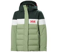 Helly Hansen W Verglas Micro Jacket, Chaqueta De Pluma Para Acampada Y Marcha Niño Unisex Youth, Verde (Green), 8