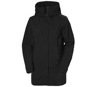 Helly Hansen W Victoria Mid Length Raincoat Black Womens XS