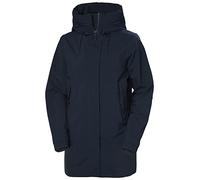 Helly Hansen W Victoria Mid Length Raincoat Navy Womens S