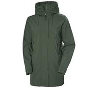 Helly Hansen W Victoria Mid Length Raincoat Spruce Womens XS