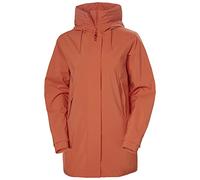Helly Hansen W Victoria Mid Length Raincoat Terracotta Womens M