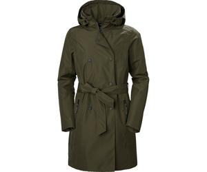Helly Hansen W Welsey II Insulated Trench chaqueta casual mujer - Utility Green - S