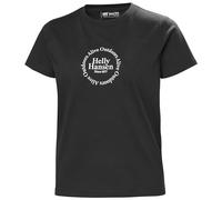 Helly-Hansen Women's Core Graphic T-Shirt, 990 Black, Small