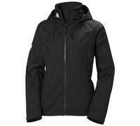 Helly Hansen Women's Crew Hooded Jacket, Black, M