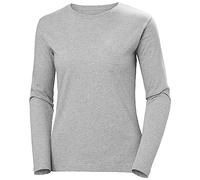 Helly-Hansen Womens Manchester Longsleeve Shirt, Grey Melange, M
