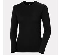 Helly Hansen Women's® Merino Crew Base Layer - Black/Ebony - XS