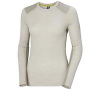 Helly-Hansen Womens W Lifa Merino Midweight Crew, Gris meloso, XL