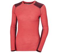 Helly-Hansen Womens W Lifa Merino Midweight Crew, Rojo, M