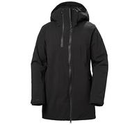 Helly Hansen Womens W Nora Long Insulated Jacket, Negro, XL