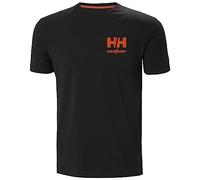 Helly Hansen Classic Logo T-Shirt Camiseta clásica con Logotipo, Unisex, Black, S