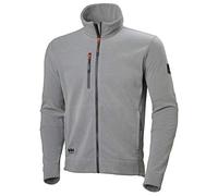 Helly Hansen Workwear Kensington Fleece Jacket Jersey de Polo, Grey Melange, M Hombre