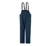 Helly Hansen Workwear Mandal Raingear-Pantalón con Peto Impermeable Ropa de Abrigo de Trabajo, Hombre, Armada, S