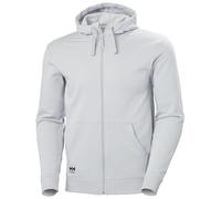 Helly Hansen Workwear Men's Classic Zip Hoodie, Grey Fog, L