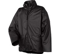 Helly Hansen Workwear Men's Voss Rain Jacket, Black, 4XL
