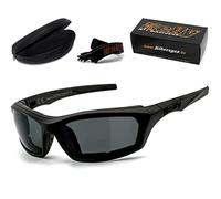 HELLY® N.º 1 Bikereyes® Gafas de moto multifunción gafas de motorista antivaho resistentes al viento cristal de seguridad HLT® según DIN EN 166 correa y correa intercambiables gafas istealth