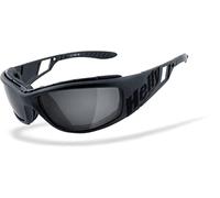 HELLY® - No.1 Bikereyes® | Gafas de moto, gafas de sol para moto, gafas para motociclistas, a prueba de viento, almohadillas extraíbles, HLT® - Lentes de seguridad tintadas
