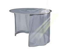 Helm Sonnenschutz Mit Nackenschutz - UV Schutzhelm Schatten Vollrand | Atmungsaktives Leichtes Polyester | Verstellbar Mit Reflektierendem Streifen Für Baustelle Outdoor Arbeit