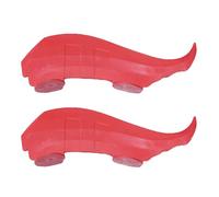 Helmdekorationsset - 2 Stilvolle Zubehörteile, Motorradhupen-Design, Langlebige, Modische Helmverzierungen Mit Einfacher Befestigung | Trendige Outdoor-Reitausrüstung Für Ski-Scooter, Radfahren, Mount