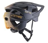 Helmet Alpinestars Vector Pro A2 Ebony Tangerine Matt S