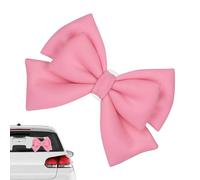 Helmet Bow - 11.81 Inches Removable Helmet Decoration | Suction Cup Safety Hat Bow, Cute Adhesive Bowknot for Women, Girls, Skiing, Cycling, Commuting, and Sports