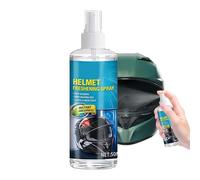 Helmet Cleaner Spray - 50ml Deodorizer Cleaners, Waterless Helmet Washing Spray for Motorcycle Electric Bike Helmets | Liner Cleaner Odor Remover for Indoor Outdoor Riding Use