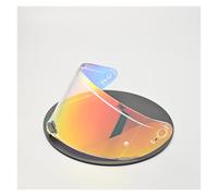 Helmet Face Shield Visor Replacement for LS2 for FF811 for Vector II for Citation II Clear & Smok Mirrored Motorcycle,práctico