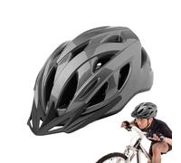 Helmet for Bike, Road Recreational Cycling Helmet, PC+Foam Adjustable Head Gear with Chin Strap, Ventilation Safety Accessories for Men, Women, Outdoor, Commute, Adventure, 31x22x15,5cm