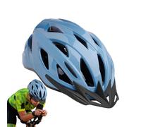 Helmet for Bike, Road Recreational Cycling Helmet, PC+Foam Adjustable Head Gear with Chin Strap, Ventilation Safety Accessories for Men, Women, Outdoor, Commute, Adventure, 31x22x15.5cm