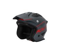 Acerbis Aria 2023 Casco Jet, gris-plata, tamaño XS