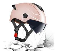 Helmet Motorcycle, Open Face Street Riding Helmet, 12.6x9.45 Inches Compact Heavy Duty Design Double Visor Protective Headgear for Motocross, Scooter, Sportbike and Long Travel