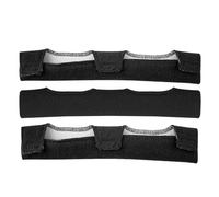 Helmet Pads, 3-Piece Sweat Band Set for Hard Hats and Headgear, Sweat-Absorbing Cushion Pads for Construction Safety Firefighting Electrical Mining Industrial Fitness Outdoor Work 22.7x10cm