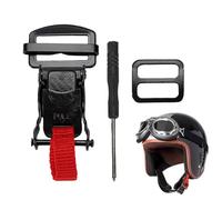 Helmet Quick Release Buckle Kit, Motorcycle Helmet Accessories, Helmet Buckle, Helmet Chin Strap Replace D-Ring Helmets, Quick Release Buckle Motorcycle Accessories