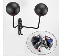Helmet Stand,Motorcycle Helmet Rack,Double Ball Wall Mounted Helmet Rack,180 ° Free Rotation,Protect The Appearance Of The Hat,Suitable For Living Room, Bedroom, Balcony, LJJY-KK