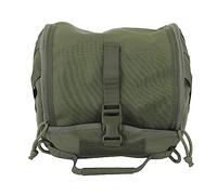 Helmet Storage Bag | Thick Canvas with Adjustable Strap for Hard Hats/Motorcycle/Construction | Scratch Guard & Portable Carrying Case (OD Green)