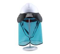 Helmet Sun Shade, Helmet Mounted Sunshade, Breathable UV Blocking Cover for Outdoor Construction, Landscaping, Roadwork and Heatstroke Prevention in Hot Weather Conditions