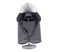 Helmet Sun Shade, Helmet Mounted Sunshade, Breathable UV Blocking Cover for Outdoor Construction, Landscaping, Roadwork and Heatstroke Prevention in Hot Weather Conditions
