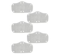 Helmet Sweat Liner Pads For Comfort - 5pcs Moisture Absorbing Headwear Inserts, Breathable Anti Hat Liners, Soft Cushion Cycling Motorcycle Construction Sports Use | Reusable Head Protection Accessory