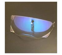 Helmet Visor for Bell Broozer Motorcycle Visor Goggles Plating Silver Red Replacement Lens
