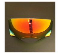 Helmet Visor for Bell Broozer Motorcycle Visor Goggles Plating Silver Red Replacement Lens