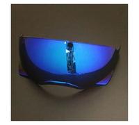 Helmet Visor for Bell Broozer Motorcycle Visor Goggles Plating Silver Red Replacement Lens