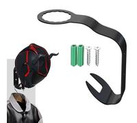 Helmet Wall Mount, Jersey, Hat Hook, Wall-Mounted Storage Rack, sturdy and Space-Saving Design, Ideal for Helmets, Hats, Gloves, Bags, Keys, Clothes in Home or Garage Use