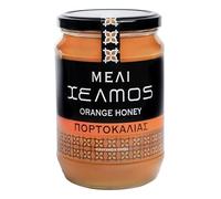 Helmos Miel Griega de Flor de Naranjo 950 g - Sabor Dulce y Cítrico, Aroma Floral, Miel Natural de Grecia